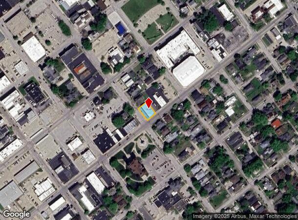  624 Broadway St, Vincennes, IN Parcel Map