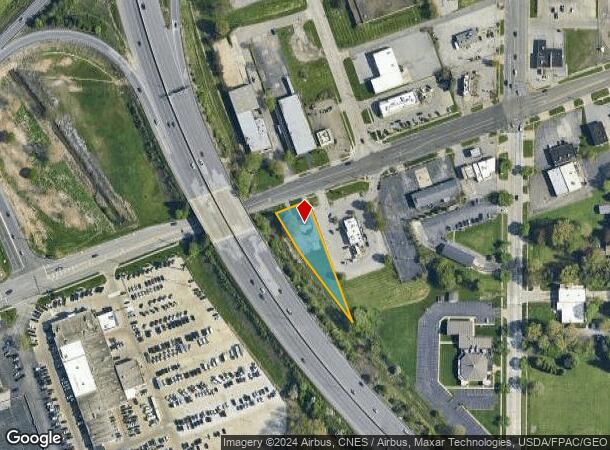  1410 Vernon Odom Blvd, Akron, OH Parcel Map