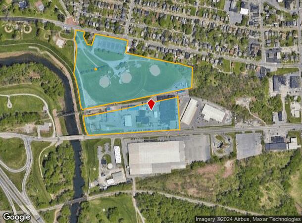  1500 W 3Rd St, Williamsport, PA Parcel Map