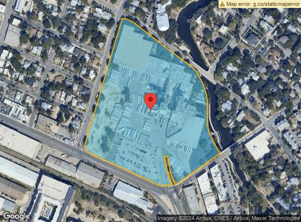  129 E Guenther, San Antonio, TX Parcel Map