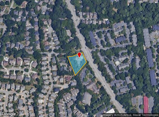 1897 N Druid Hills Rd Ne, Brookhaven, GA Parcel Map
