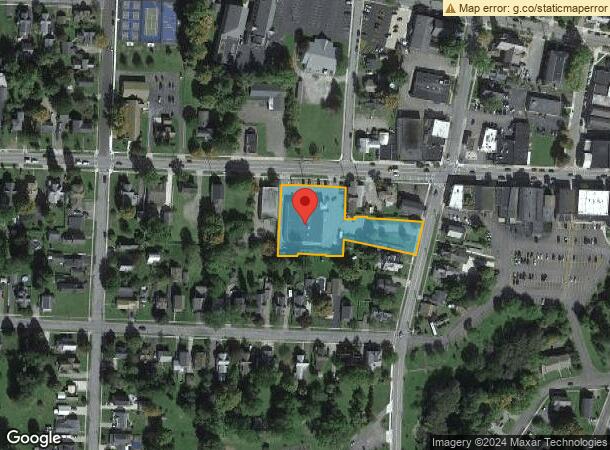  40 W Main St, Springville, NY Parcel Map