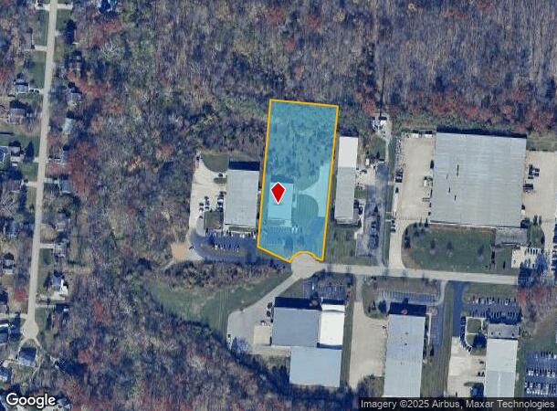 1008 Seabrook Way, Cincinnati, OH Parcel Map