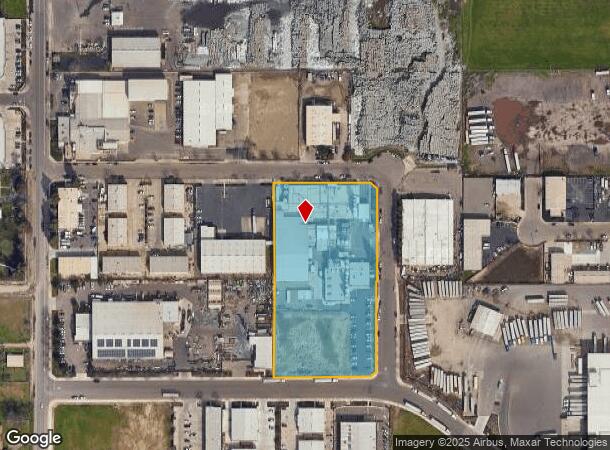  600 Trade Way, Turlock, CA Parcel Map