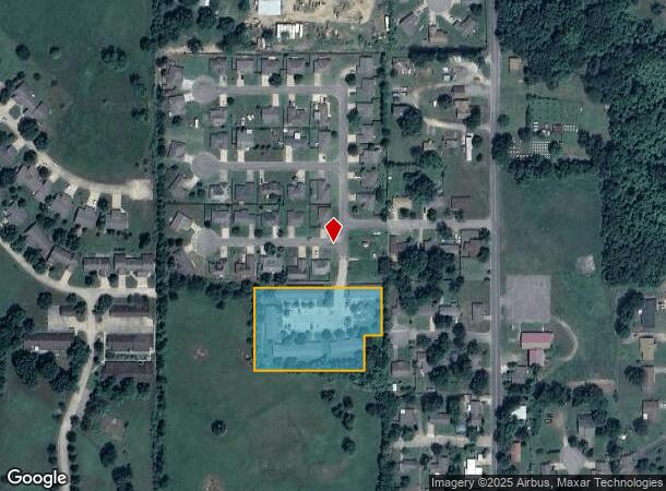  900 S Sandstone Ave, Tahlequah, OK Parcel Map