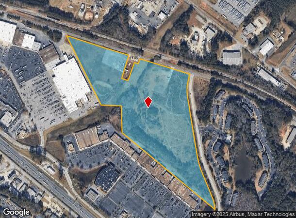 1405 Courtesy Pkwy Se, Conyers, GA Parcel Map