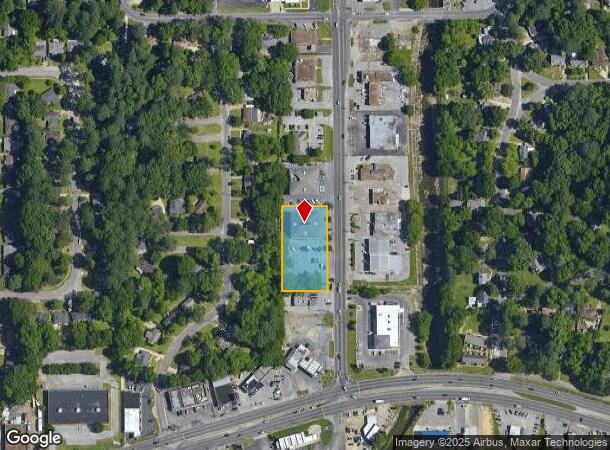  101 Coliseum Blvd, Montgomery, AL Parcel Map