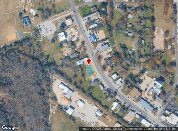  217 W Main St, Azle, TX Parcel Map