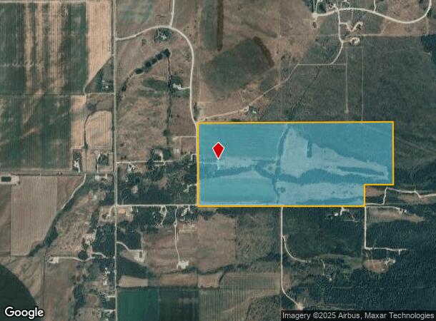 1890 Larson Ln, Alta, WY Parcel Map