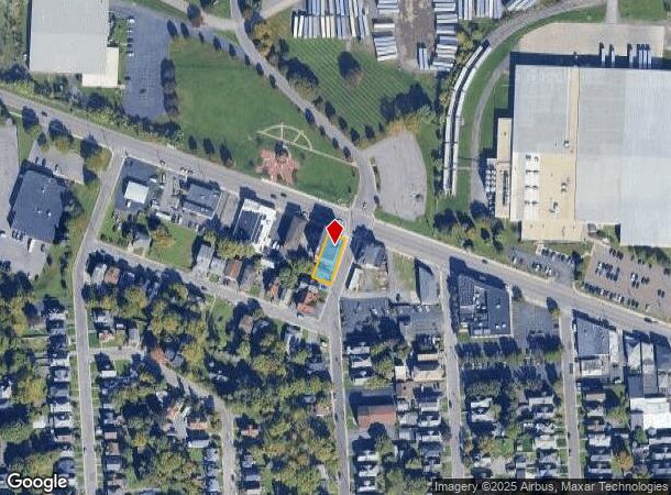  1701 Milton Ave, Syracuse, NY Parcel Map