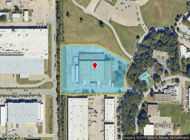 2614 N Hemlock Cir, Broken Arrow, OK Parcel Map