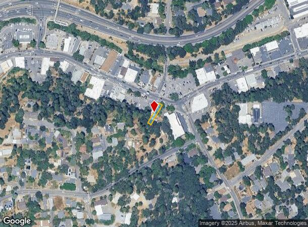 594 Main St, Placerville, CA Parcel Map