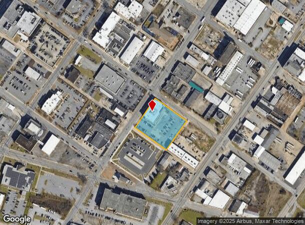  458 Hemlock St, Macon, GA Parcel Map