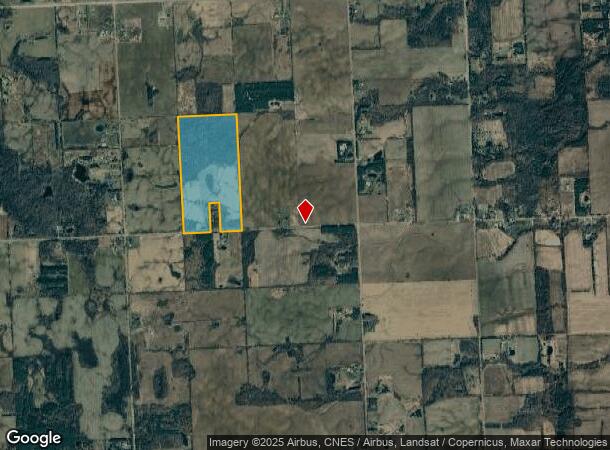 5887 Walker Rd, Applegate, MI Parcel Map