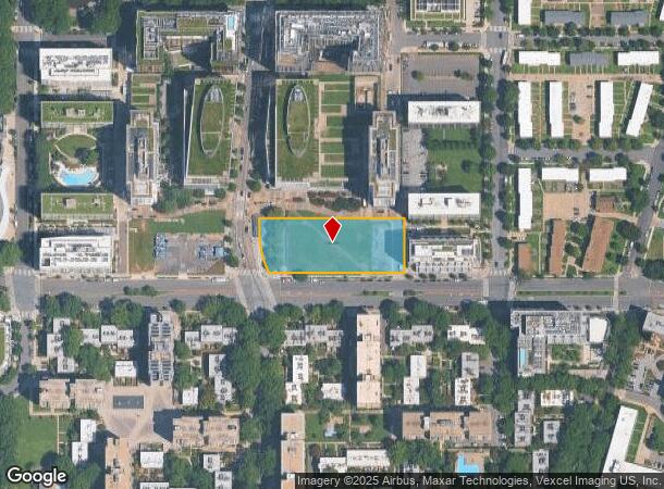 375 M St Sw, Washington, DC Parcel Map