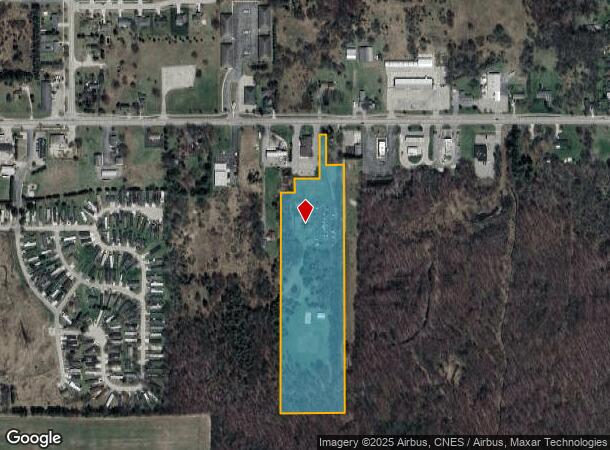 1213 W State St, Belding, MI Parcel Map