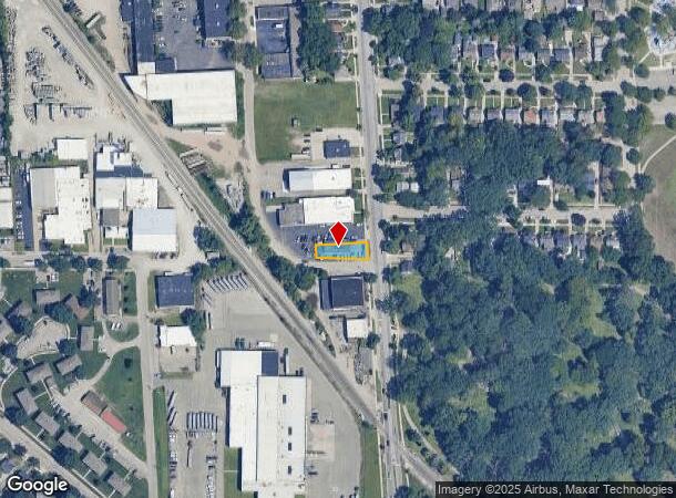  2147 Kalamazoo Ave Se, Grand Rapids, MI Parcel Map