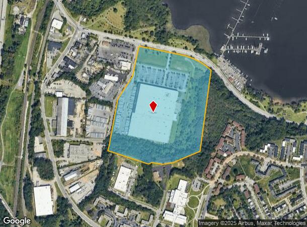  3030 Waterview Ave, Baltimore, MD Parcel Map