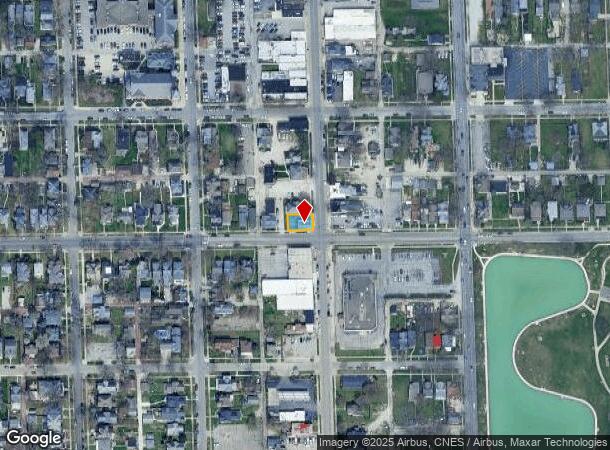  2228 S Calhoun St, Fort Wayne, IN Parcel Map