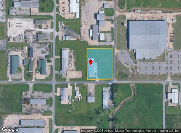 1222 Wall Rd, Broussard, LA Parcel Map