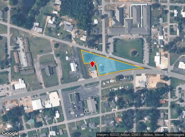 1000 W Maple Ave, Geneva, AL Parcel Map