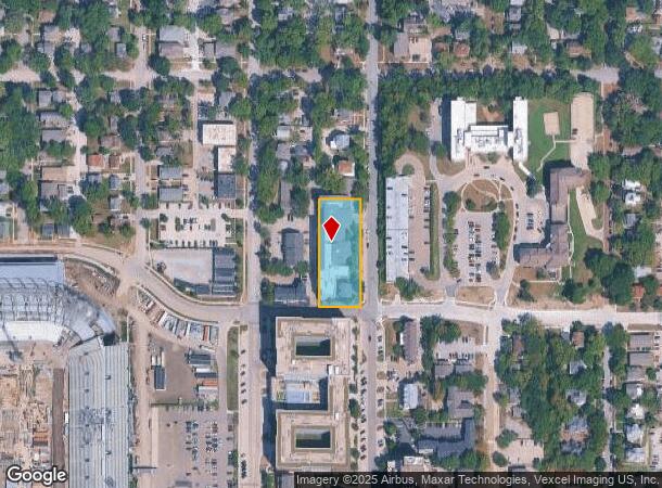  1043 Indiana St, Lawrence, KS Parcel Map