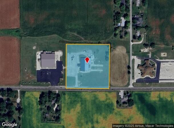 2880 E Wabash St, Frankfort, IN Parcel Map