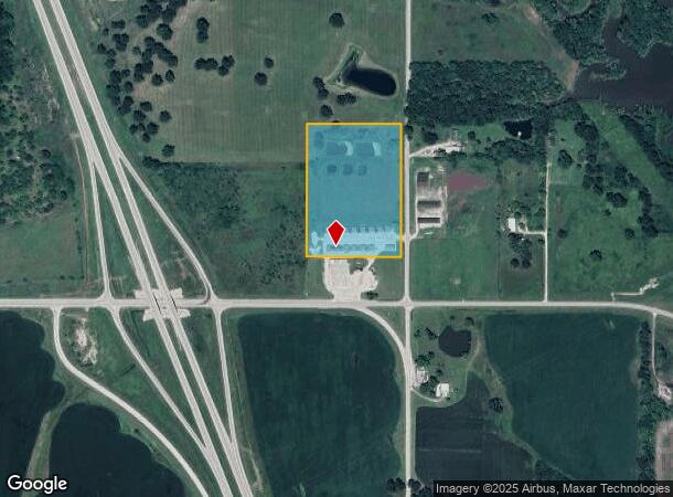 22072 Valley Rd, La Cygne, KS Parcel Map