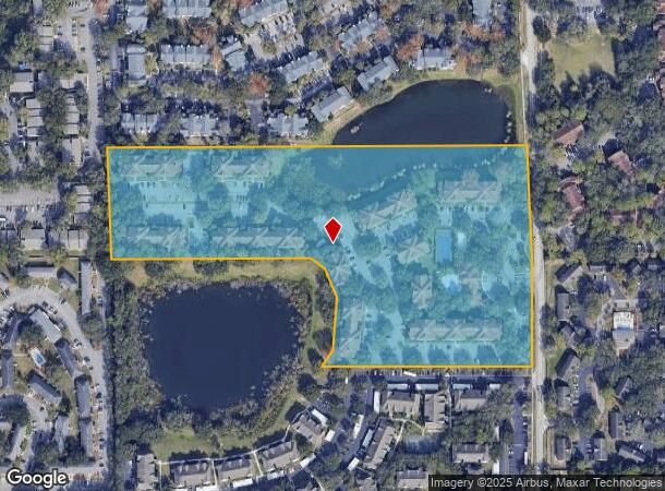  14201 Cyber Pl, Tampa, FL Parcel Map