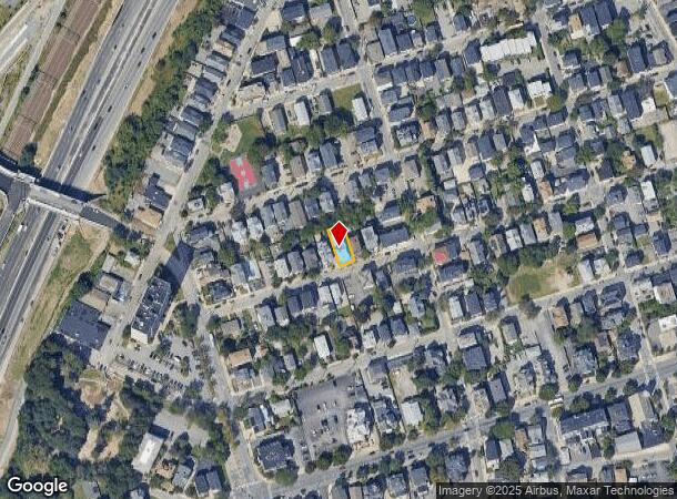  95 Ring St, Providence, RI Parcel Map
