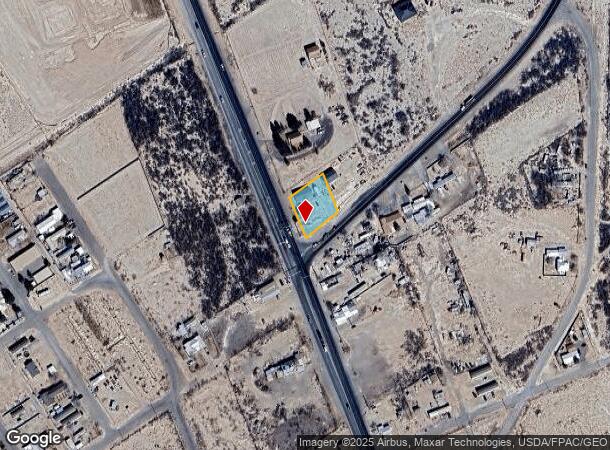  906 N Cedar St, Pecos, TX Parcel Map