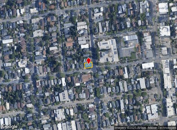  1947 Virginia St, Berkeley, CA Parcel Map