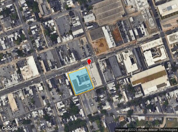  1010 W Hamilton St, Allentown, PA Parcel Map