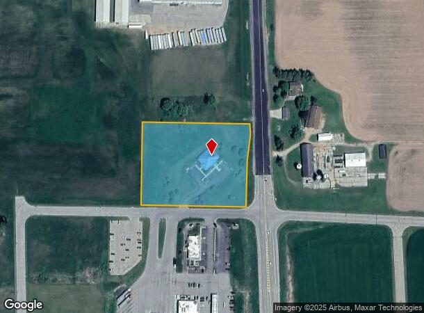 101 Express Way, Bonduel, WI Parcel Map