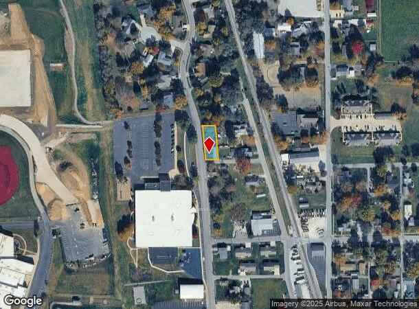 181 Center St, Whiteland, IN Parcel Map