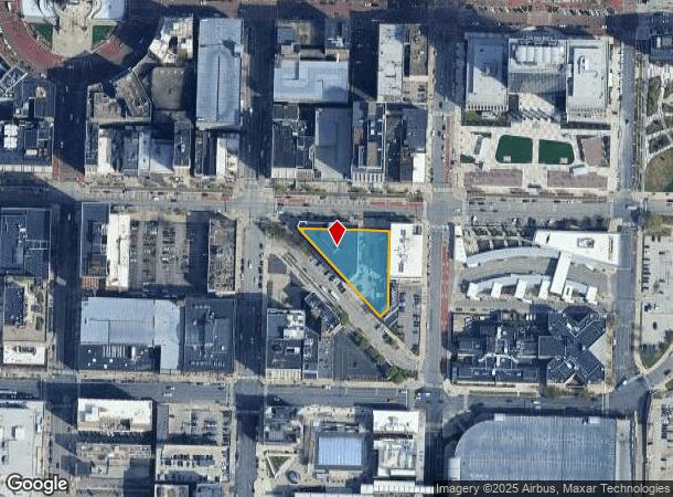  117 E Washington St, Indianapolis, IN Parcel Map