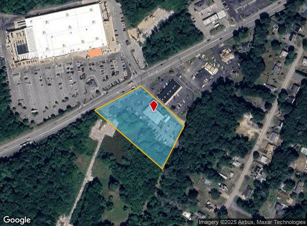 1460 Pleasant St, Bridgewater, MA Parcel Map