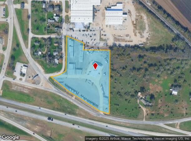 359 Denton St, Rhome, TX Parcel Map