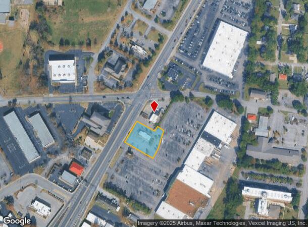  724 Memorial Blvd, Murfreesboro, TN Parcel Map