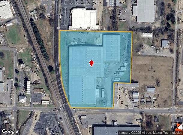 300 S Harkrider St, Conway, AR Parcel Map