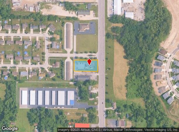 12732 Wicker Ave, Cedar Lake, IN Parcel Map