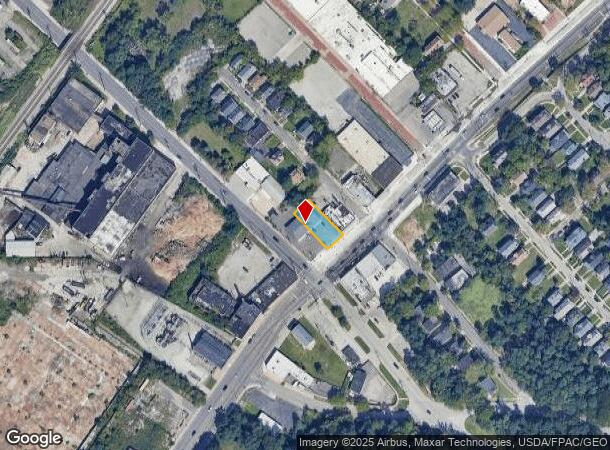  16405 Euclid Ave, Cleveland, OH Parcel Map