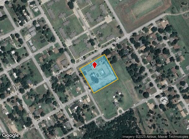 901 E 16Th Ave, Corsicana, TX Parcel Map