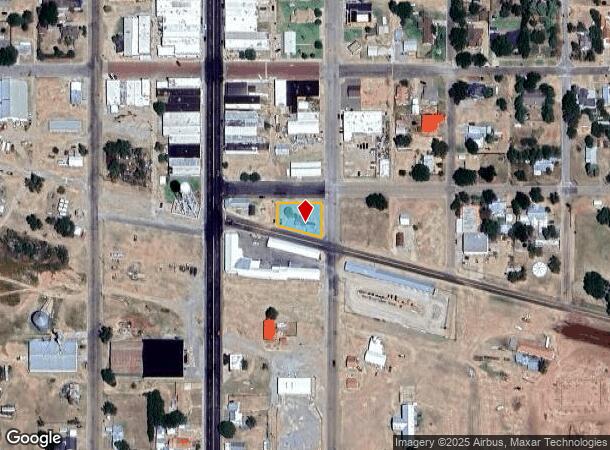 117 E Railroad Ave, Shamrock, TX Parcel Map