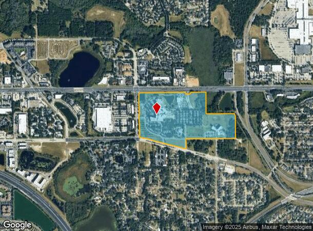 10000 W Colonial Dr, Ocoee, FL Parcel Map