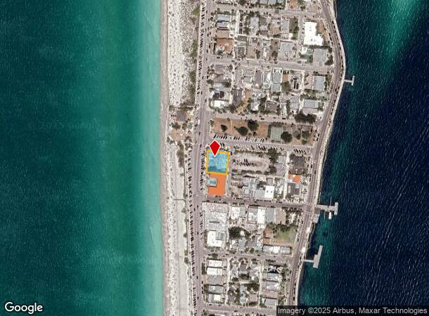  809 Gulf Way, St Pete Beach, FL Parcel Map