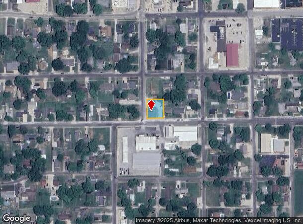  423 W Henry St, Staunton, IL Parcel Map