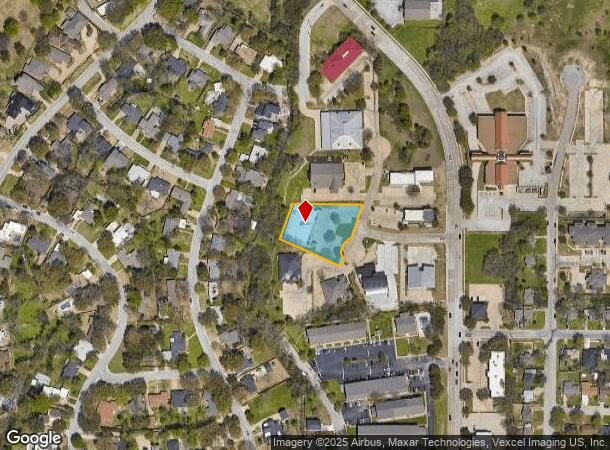  4804 Bryant Irvin Ct, Fort Worth, TX Parcel Map