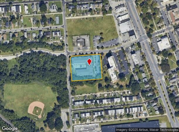 103 Center Pl, Dundalk, MD Parcel Map