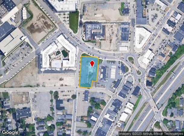  165 Madison St, Worcester, MA Parcel Map